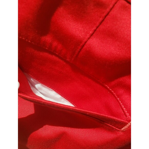 Lauren Ralph Lauren Pants 8 Womens Stretchy Red Slacks Office Preppy Holidays - Picture 3 of 16